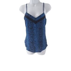 PJ Salvage Out of office Pj Camisole‎ Blue Size Small loungewear Mob wife